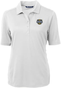 Cutter and Buck Michigan Wolverines Womens White 2023 College Football National Champions Virtue Eco