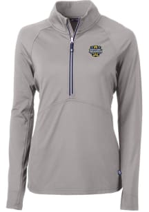 Cutter and Buck Michigan Wolverines Womens Grey 2023 College Football National Champions Adapt E..