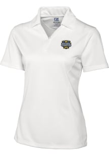 Cutter and Buck Michigan Wolverines Womens White 2023 College Football National Champions Drytec Gen