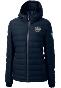 Cutter and Buck Michigan Wolverines Womens Navy Blue 2023 College Football National Champions Mi..