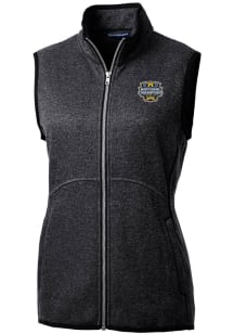 Cutter and Buck Michigan Wolverines Womens Charcoal 2023 College Football National Champions Mai..