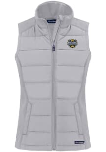 Cutter and Buck Michigan Wolverines Womens Charcoal 2023 College Football National Champions Evo..