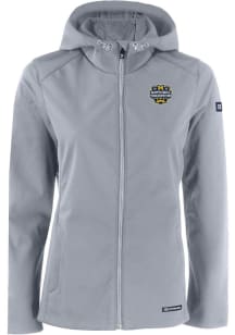 Cutter and Buck Michigan Wolverines Womens Charcoal 2023 College Football National Champions Evo..