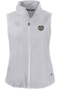 Cutter and Buck Michigan Wolverines Womens Grey 2023 College Football National Champions Charter..