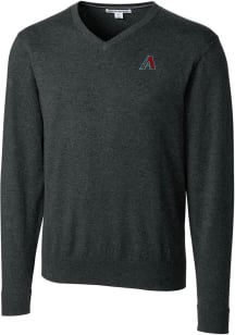 Cutter and Buck Arizona Diamondbacks Mens Charcoal Lakemont Long Sleeve Sweater