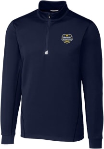 Cutter and Buck Michigan Wolverines Mens Navy Blue 2023 College Football National Champions Trav..