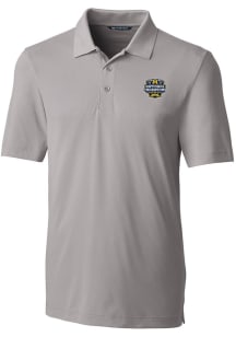 Cutter and Buck Michigan Wolverines Mens Grey 2023 College Football National Champions Forge Sho..
