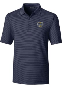 Cutter and Buck Michigan Wolverines Mens Navy Blue 2023 College Football National Champions Forg..