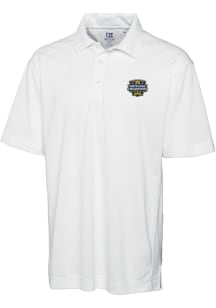 Cutter and Buck Michigan Wolverines Mens White 2023 College Football National Champions Drytec G..