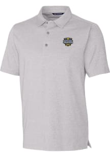Cutter and Buck Michigan Wolverines Mens Grey 2023 College Football National Champions Forge Sho..
