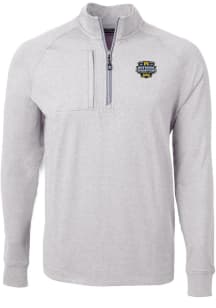 Cutter and Buck Michigan Wolverines Mens Grey 2023 College Football National Champions Adapt Eco..