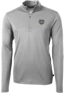 Cutter and Buck Michigan Wolverines Mens Grey 2023 College Football National Champions Virtue Ec..