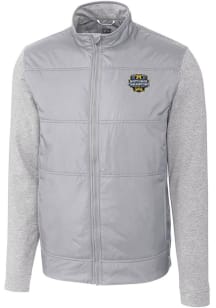 Cutter and Buck Michigan Wolverines Mens Grey 2023 College Football National Champions Stealth M..