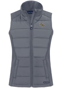 Cutter and Buck UCF Knights Womens Grey Evoke Vest