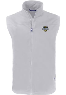 Cutter and Buck Michigan Wolverines Mens Grey 2023 College Football National Champions Charter S..