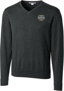 Cutter and Buck Michigan Wolverines Mens Charcoal 2023 College Football National Champions Lakem..