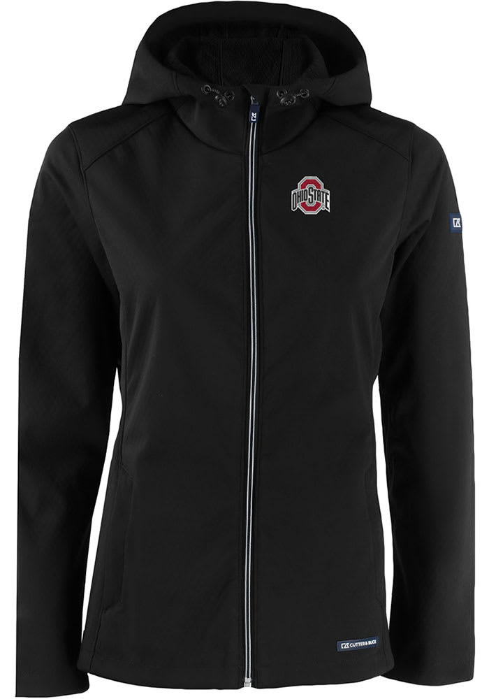 Cutter and Buck Ohio State Buckeyes Womens Evoke Light Weight Jacket