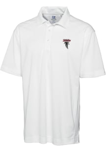 Cutter and Buck Atlanta Falcons Mens White HISTORIC Drytec Genre Big and Tall Polos Shirt