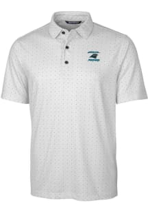 Cutter and Buck Carolina Panthers Charcoal HISTORIC Pike Big and Tall Polo