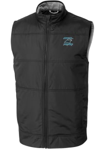 Cutter and Buck Carolina Panthers Big and Tall Black Historic Stealth Mens Vest