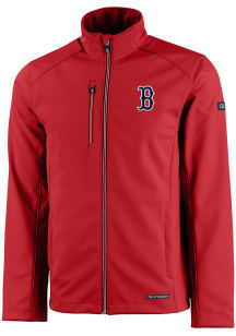Cutter and Buck Boston Red Sox Mens Red Evoke Light Weight Jacket