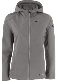 Cutter and Buck Southern Mississippi Golden Eagles Womens Grey Evoke Light Weight Jacket