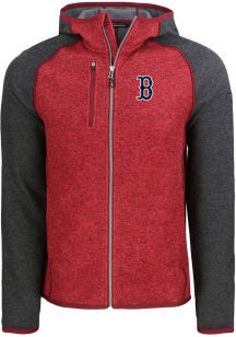 Cutter and Buck Boston Red Sox Mens Red Mainsail Light Weight Jacket