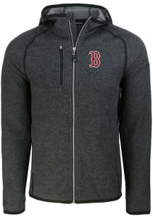 Cutter and Buck Boston Red Sox Mens Charcoal Mainsail Light Weight Jacket