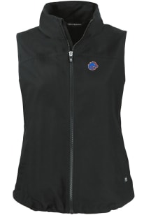 Cutter and Buck Boise State Broncos Womens Black Charter Vest