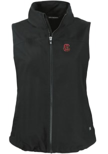 Cutter and Buck Cornell Big Red Womens Black Charter Vest