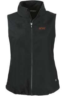 Cutter and Buck Pacific Tigers Womens Black Charter Vest