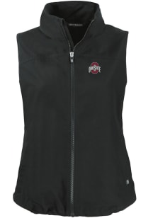 Cutter and Buck Ohio State Buckeyes Womens Black Charter Vest