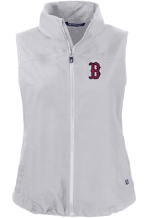 Cutter and Buck Boston Red Sox Womens Grey Charter Vest