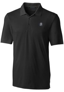 Cutter and Buck Baltimore Orioles Big and Tall Black City Connect Forge Big and Tall Golf Shirt