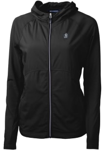 Cutter and Buck Baltimore Orioles Womens Black City Connect Adapt Eco Light Weight Jacket
