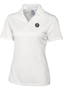 Cutter and Buck Baltimore Orioles Womens White City Connect Drytec Genre Short Sleeve Polo Shirt