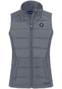 Cutter and Buck Baltimore Orioles Womens Grey City Connect Evoke Vest