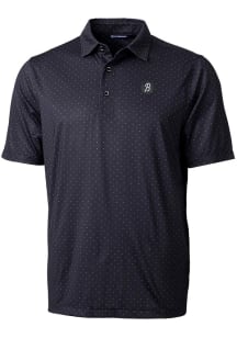 Cutter and Buck Baltimore Orioles Mens Black City Connect Pike Double Dot Short Sleeve Polo