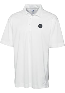 Cutter and Buck Baltimore Orioles Mens White City Connect Drytec Genre Short Sleeve Polo