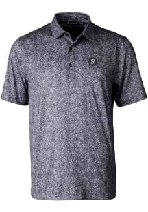 Cutter and Buck Baltimore Orioles Mens Black City Connect Pike Constellation Short Sleeve Polo