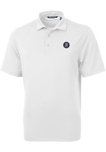Cutter and Buck Baltimore Orioles Mens White City Connect Virtue Eco Pique Short Sleeve Polo