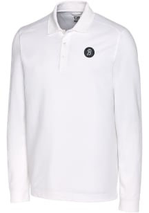 Cutter and Buck Baltimore Orioles Mens White City Connect Advantage Long Sleeve Polo Shirt