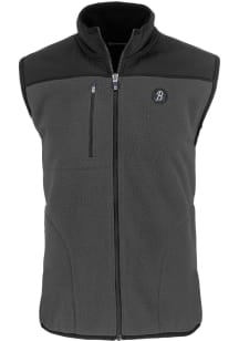 Cutter and Buck Baltimore Orioles Mens Grey City Connect Cascade Sherpa Sleeveless Jacket