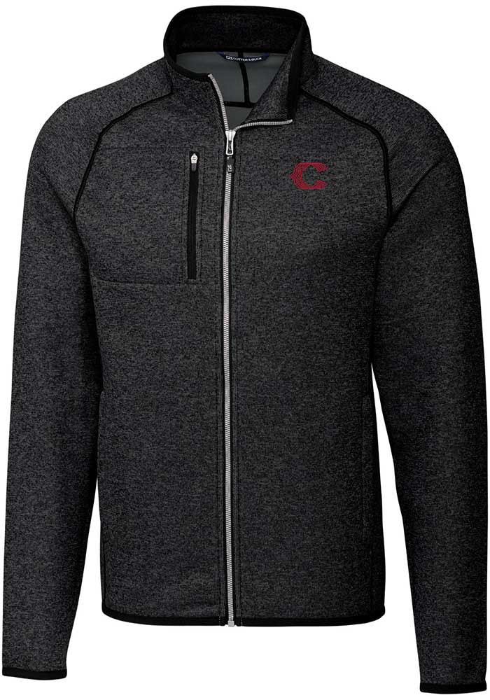 Cutter and Buck Cincinnati Reds Mens Grey City Connect Mainsail Big Tall Light Weight Jacket