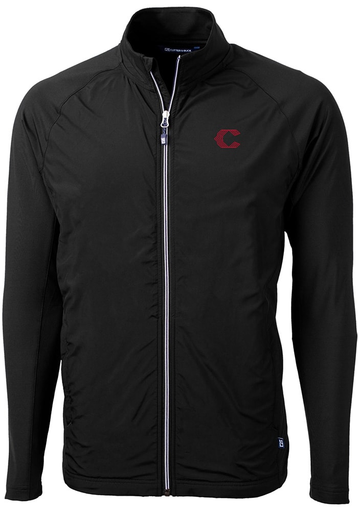 Cutter and Buck Cincinnati Reds Mens City Connect Adapt Eco Light Weight Jacket