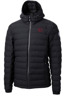 Cutter and Buck Cincinnati Reds Mens Black City Connect Mission Ridge Repreve Filled Jacket