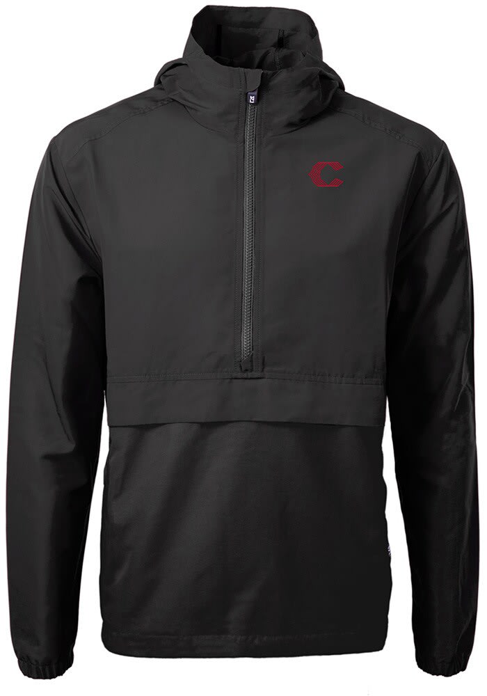 Cutter and Buck Cincinnati Reds Mens City Connect Charter Eco Pullover Jackets