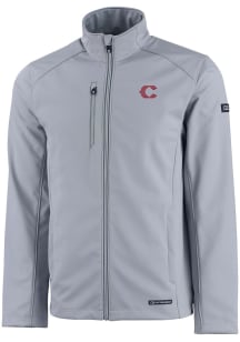 Cutter and Buck Cincinnati Reds Mens Grey City Connect Evoke Light Weight Jacket