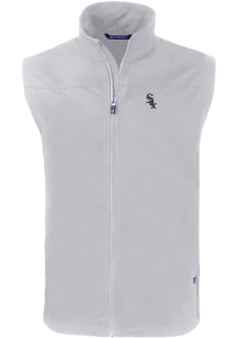 Cutter and Buck Chicago White Sox Big and Tall Grey Charter Mens Vest