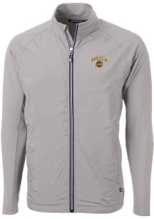 Cutter and Buck Seattle Mariners Mens Grey City Connect Adapt Eco Big and Tall Light Weight Jack..